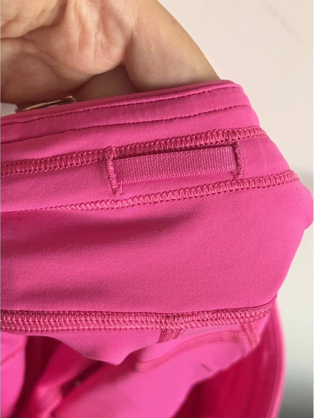Lululemon Pace Rival Mid-Rise Skirt Pink Highlight Tennis Running Golf Skort 8